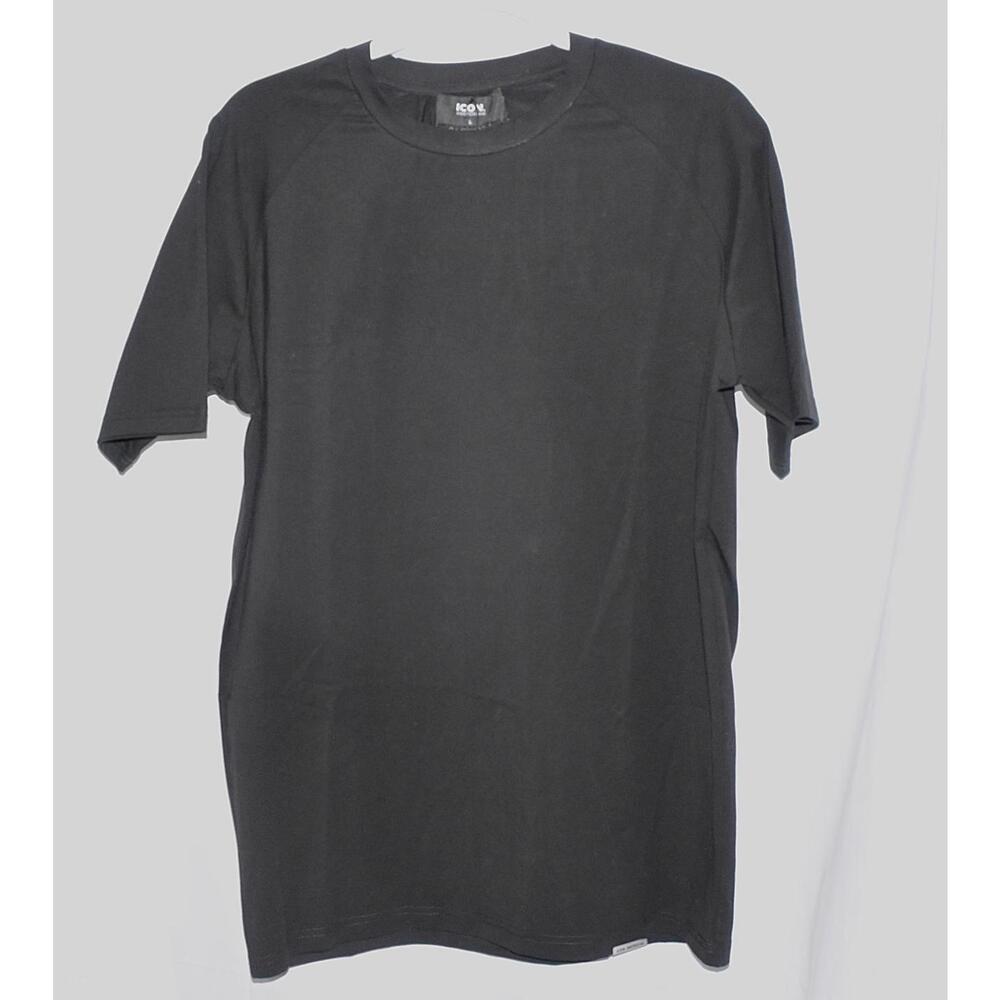 ICON The Muscle Basic Black T-Shirt‎ - Large - Picture 4 of 7